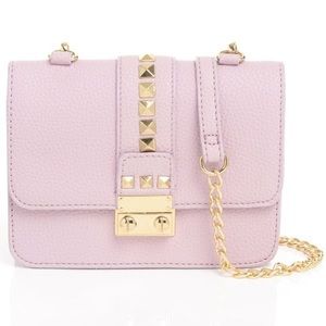 BCBG studded caviar handbag (Valentino inspired)